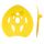 Finis - palmare inot Manta Paddles - galben