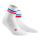 CEP - Sosete medii compresie 18cm pentru femei Mid Cut 80s - alb albastru rosu