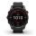 Garmin - fenix 7s Solar ceas multisport cu GPS - ramă gri închis si curea din silicon neagră