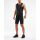 2XU - Costum triathlon barbati Compression Full Zip sleeveless Trisuit - negru