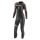 Orca - S7 costum neopren femei - negru portocaliu