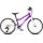 Woom - bicicleta copii 20" Woom 4, varsta recomandata 6-8 ani (115-130cm) - 7,7 kg - mov intens haze alb
