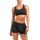 2XU - Bustiera sport pentru femei XVENT Crop - negru