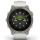 Garmin - Epix Gen 2 Sapphire smartwatch premium cu GPS si AMOLED - ramă gri din titanium, carcasă albă si curea din silicon albă