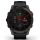 Garmin - Epix Gen 2 Sapphire smartwatch premium cu GPS si AMOLED - ramă gri din titanium DLC, carcasă neagră si curea din silicon neagră