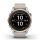 Garmin - fenix 7s Pro Sapphire Solar smartwatch premium cu incarcare solara 42mm - ramă Soft Gold si curea din silicon crem