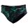 Orca - Slip inot pentru barbati - Brief swimsuit - print negru verde