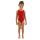 Finis - Costum de baie intreg Fete Bladeback - rosu inchis solid