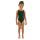 Finis - Costum de baie intreg Fete Bladeback - verde inchis pin solid