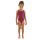Finis - Costum de baie intreg Fete Bladeback - mov inchis cabernet solid