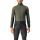 Castelli - jacheta ciclism de iarna Alpha Ros 2 Gore-Tex Infinium wind stopper - verde militar rosu