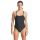 Finis - Costume de baie intreg pentru femei - Skinback Solid - negru