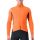 Castelli - Jacheta ciclism vreme rece sau iarna Perfetto RoS Convertible Jacket - portocaliu gri inchis