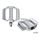 Shimano - pedale MTB flat - PD-EF202 - argintiu