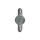Muc-Off - Suport - Apple-AirTag pentru cadru - V2 - gri