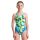 Arena - costum baie intreg pentru fete - Star Shaped Swimsuit Swim Tech - Blue River I Soft Green I Multi