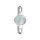 Muc-Off - Suport - Apple-AirTag pentru cadru - V2 - silver