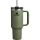 Stanley - termos tip sticla cu pai - Quencher H2.0 Tumbler - Verde negru - 1.18L