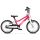 Bicicleta copii Woom 2 Go cu roti 14"  roz Hot Pink