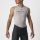 Castelli - bluza de corp fara maneci - Active Cooling Sleeveless - 25-35 gr C - gri argintiu
