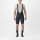 Castelli - pantaloni ciclism scurti cu bretele - Unlimited Cargo Bibshort - 15-35 gr C - negru