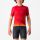 Castelli - tricou ciclism maneca scurta copii - Aero Kid Jersey - rosu | portocaliu
