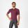 Castelli - tricou ciclism maneca scurta tailored fit - Espresso Jersey - 18-35 gr C - bordo | argintiu
