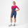 Castelli - costum triatlon cu maneca scurta - Core Tri W Suit Short Sleeve - albastru | roz
