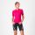 Castelli - pantaloni ciclism scurti cu bretele - Velocissima 3 Bibshort - 15-38 gr C - negru | argintiu