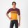 Castelli - tricou ciclism maneca scurta regular fit - Simbolo Jersey - portocaliu | bordo