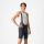 Castelli - pantaloni ciclism scurti cu bretele - Entrata 2 Bibshort - 15-35 gr C - negru