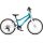 Bicicleta copii Woom 4 Go cu roti 20" albastru metalic
