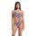 Arena - costum inot femei intreg - Logotype Swimsuit Single Shoulder - White Multi-Black