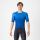 Castelli - tricou ciclism maneca scurta tailored fit cu protectie solara - Upf Jersey - 20-38 gr C - albastru azzurro