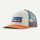 Patagonia - sapca - P-6 Logo Lopro Trucker - Alb