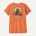 Patagonia - tricou - W Capilene Cool Daily Graphic Lands - Portocaliu