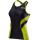 TYR - maiou triatlon - Tri Tank Comp W - negru lime