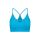 Bustieră alergare CEP Core Run Light Support Bra | susținere ușoară - light blue