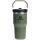 Stanley - termos tip sticla cu pai - IceFlow™ Flip Straw Tumbler - 0.6L - alb frost