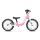 Bicicleta copii Woom GO 1 cu roti 12" powder pink