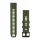 Garmin QuickFit 22 - curea silicon - verde Olive Drab I Citron