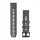 Garmin QuickFit 22 - curea silicon - gri Pebble Gray I Silver Gray