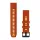 Garmin QuickFit 22 - curea silicon - portocaliu Autumn Orange I Spark Orange