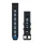 Garmin curea silicon QuickFit 22 - negru-albastru