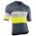 Northwave - Tricou ciclism maneca scurta barbati - Blade Air - gri inchis/galben