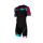Z3R0D - Costum triatlon cu maneca scurta barbati START TTSUIT trisuit - negru albastru rosu new wave