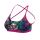 Z3R0D - sutien Costum baie femei two pieces - verde roz albastru tropadelic