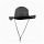 Orca - palarie sport alergare Surf Bucket - negru