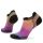 Smartwool - sosete sport femei Run Ombre Print Zero Cushion Low Ankle socks - mov roz negru