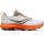 Saucony - pantofi alergare pentru femei Peregrine 13 - gri deschis ceata portocaliu Zenith